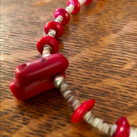Native American Coral necklace! - Picture 2 of 2
